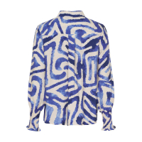 ISAY Ane Smock Shirt  blauw
